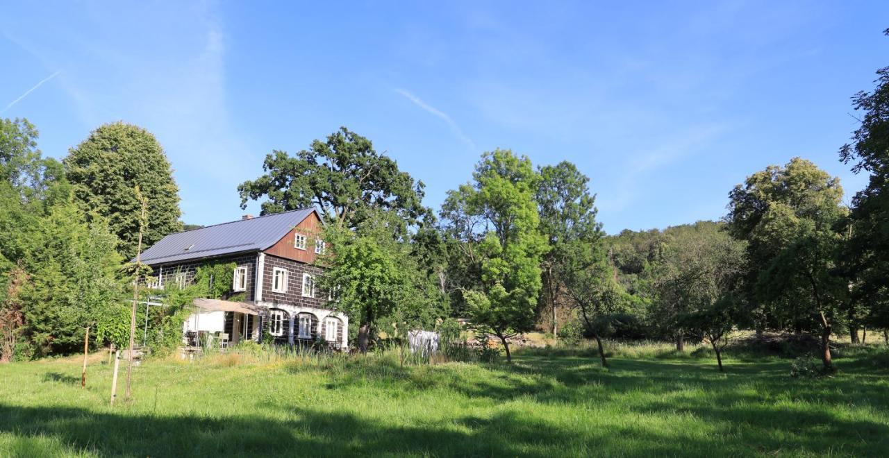 Chalupa Huníkov Ceska Kamenice Exterior foto