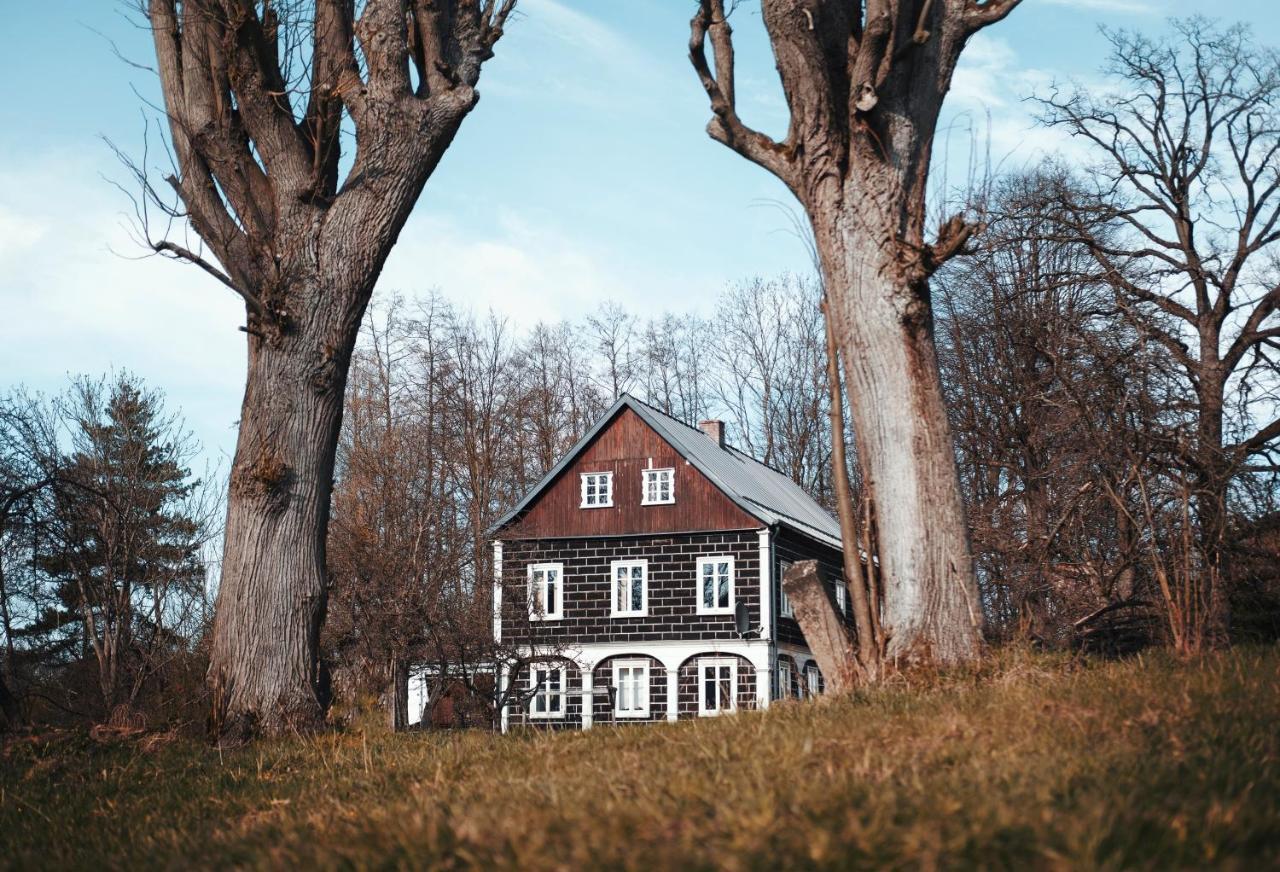 Chalupa Huníkov Ceska Kamenice Exterior foto